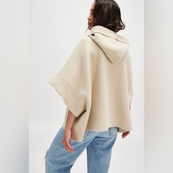 Toggle Poncho by Free People - Picture 2 of 6